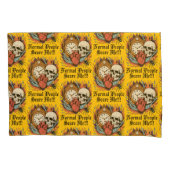 Normal People Scare Me Kussensloop (Voorkant)