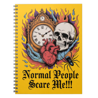 Normal People Scare Me Notitieboek