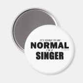 Normal Singer Magneet (Voorkant / Achterkant)