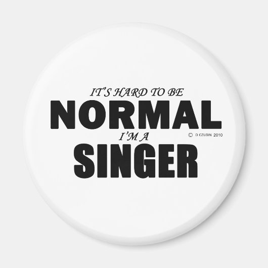 Normal Singer Magneet (Voorkant)
