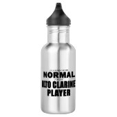 Normale Alto Clarinet Player Waterfles (Rechts)