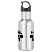 Normale Bass Clarinet Player Waterfles (Achterkant)