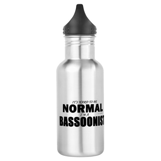 Normale bassonist waterfles  (Links)