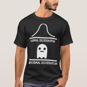 Normale distributie Paranormale Distributie Wiskun T-shirt