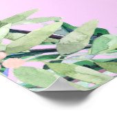 Normale familie, humor quote voor Poster met cadea (Hoek)