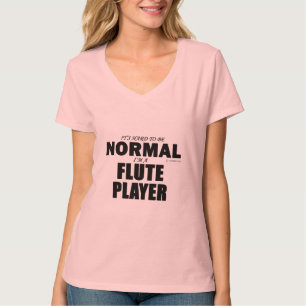 Normale Flute Player T-shirt