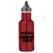 Normale Franse Horn Player Waterfles (Links)