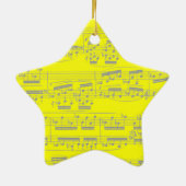 Normale handbelspeler keramische versiering keramisch ornament (Achterkant)