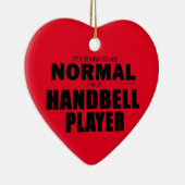 Normale handbelspeler keramische versiering keramisch ornament (Rechts)