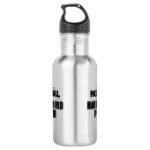 Normale Harpsichord Player Waterfles (Achterkant)