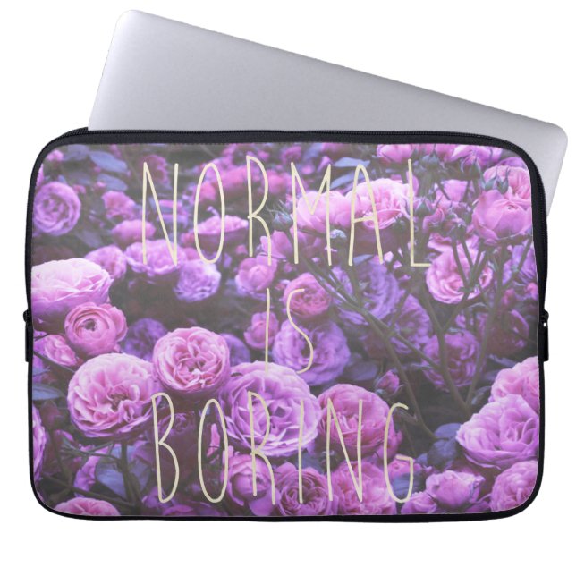NORMALE LENINGEN LAPTOP SLEEVE (Voorkant)