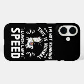 Normale lunch Lady Speed Funny Llama Gezegde Humor Case-Mate iPhone Case (Achterkant (horizontaal))