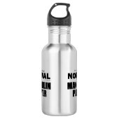 Normale Mandolin Player Waterfles (Voorkant)