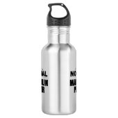 Normale Mandolin Player Waterfles (Achterkant)