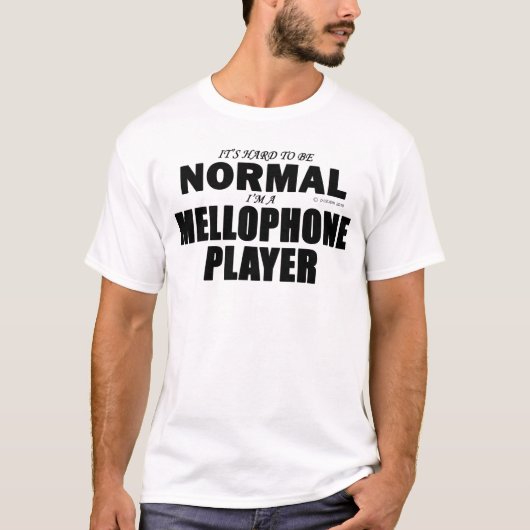 Normale Mellophone Player T-shirt (Voorkant)