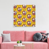 Normale Mensen Bang Maak Me Canvas Afdruk (Insitu (Woonkamer))