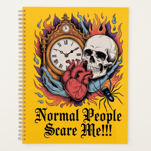 Normale Mensen Bang Voor Me Planner (Voorkant)