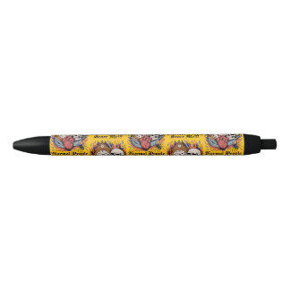 Normale Mensen Bang Voor Me Zwarte Inkt Pen