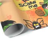 'Normale mensen schrikken me' Frankenstein karakte Cadeaupapier (Rol Hoek)