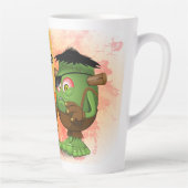 'Normale mensen schrikken me' Frankenstein karakte Latte Mok (Rechts)