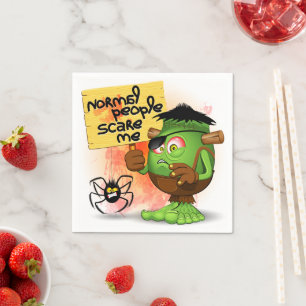 'Normale mensen schrikken me' Frankenstein karakte Servet