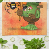 'Normale mensen schrikken me' Frankenstein karakte Theedoek (Gevouwen)