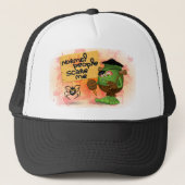 'Normale mensen schrikken me' Frankenstein karakte Trucker Pet (Voorkant)