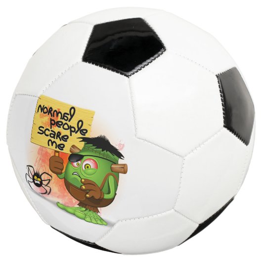 'Normale mensen schrikken me' Frankenstein karakte Voetbal (Drie kwart)