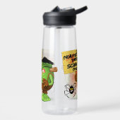 'Normale mensen schrikken me' Frankenstein karakte Waterfles (Links)