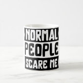 Normale mensen schrikken me koffie Mok (Center)