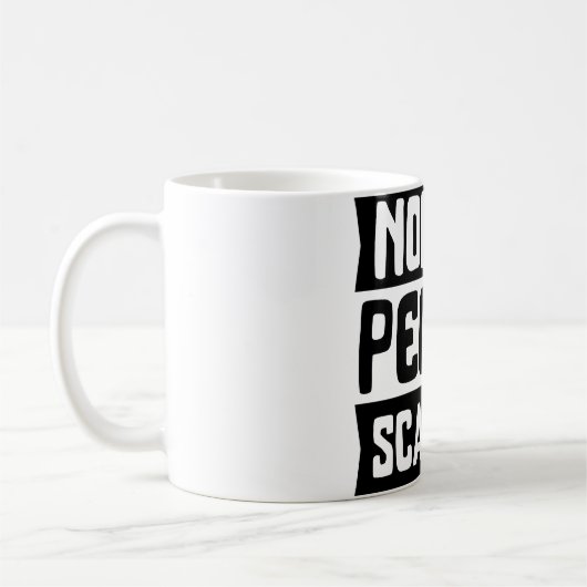 Normale mensen schrikken me koffie Mok (Links)