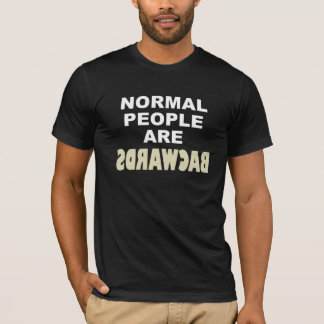 NORMALE MENSEN ZIJN TERUG - Grappig grafisch T-shi T-shirt