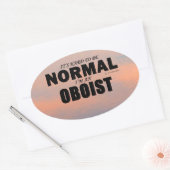 Normale oboïde Sticker (Envelop)