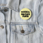 Normale Pan Flute Player Ronde Button 5,7 Cm (In situ)