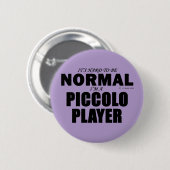 Normale Piccolo-speler Ronde Button 5,7 Cm (Voorkant /achterkant)