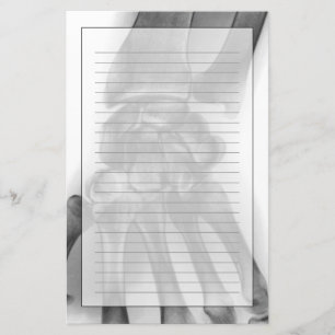 Normale pols, röntgenstraal briefpapier