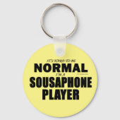 Normale Sousaphone Player Sleutelhanger (Voorkant)