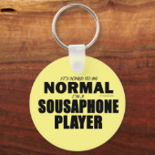 Normale Sousaphone Player Sleutelhanger (Voorkant)