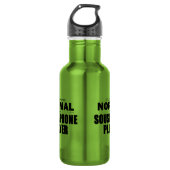 Normale Sousaphone Player Waterfles (Voorkant)