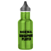 Normale Sousaphone Player Waterfles (Links)
