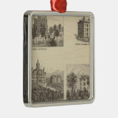 Normale staatsscholen en staatsuniversiteit metalen ornament (Rechts)