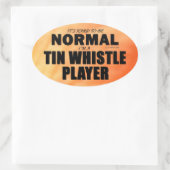 Normale Sticker van de Speler Ovaal van de Klokfli (Tas)