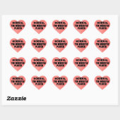 Normale Sticker van het Hart van de Speler van de (Vel)