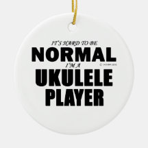 Normale Ukulele Player
