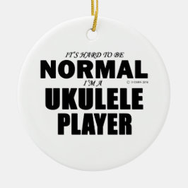 Normale Ukulele Player Keramisch Ornament