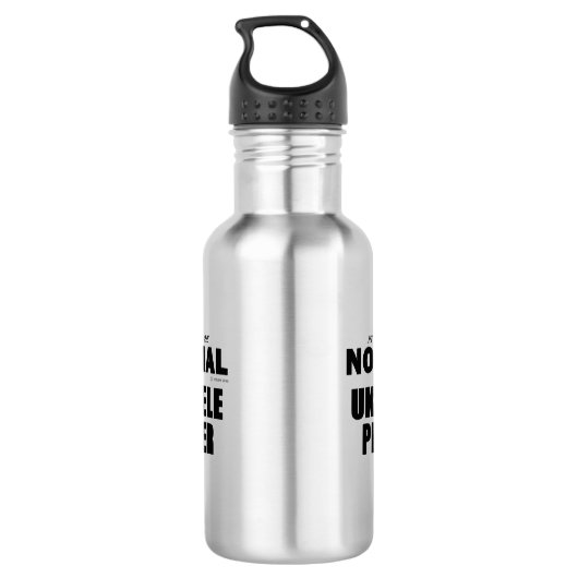 Normale Ukulele Player Waterfles (Achterkant)