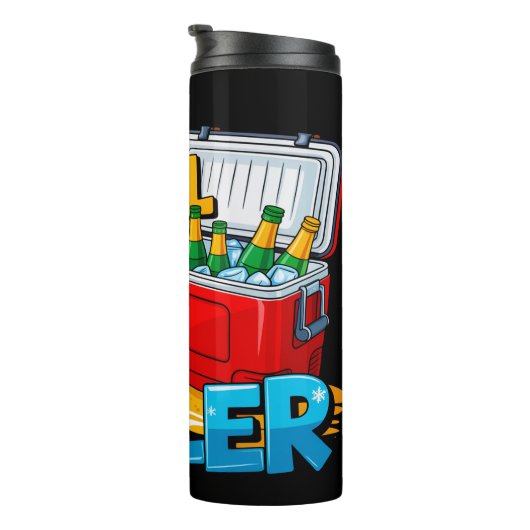 Normale vader: koeler vol plezier thermosbeker (Geroteerd rechts)