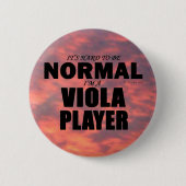 Normale Viola Player Ronde Button 5,7 Cm (Voorkant)