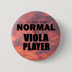 Normale Viola Player Ronde Button 5,7 Cm