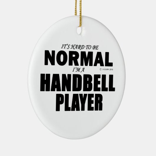 Normale zakbelspeler keramisch ornament (Rechts)